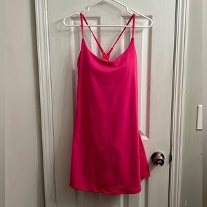 Halara size large easy peezy hot pink dress. New with tags.